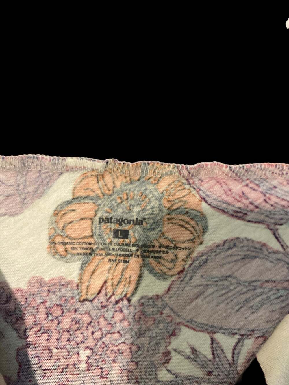 Patagonia Kamala Convertible Skirt Dress Floral Size L - Picture 3 of 3